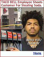 D'Mari Jy'Quan Patterson was charged with aggravated assault with a firearm after allegedly firing a gun at three Taco Bell customers. The incident reportedly began with a verbal altercation after a customer filled a water cup with soda. Patterson claimed self-defense, but authorities say evidence shows he escalated the situation and fired intentionally.